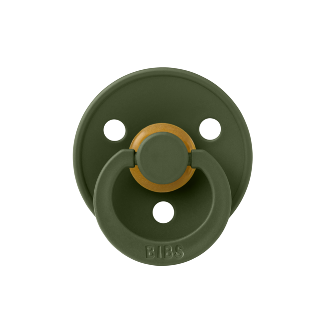 Bibs - suzeta colour latex, tetina rotunda, 18 luni+-hunter green bbb300218c