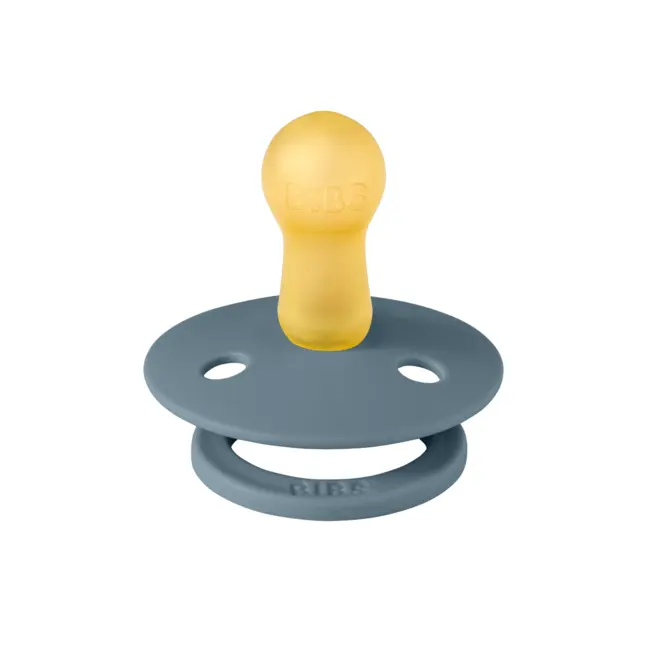 Bibs - suzeta colour latex, tetina rotunda, 6 luni +-petrol bbb200260c