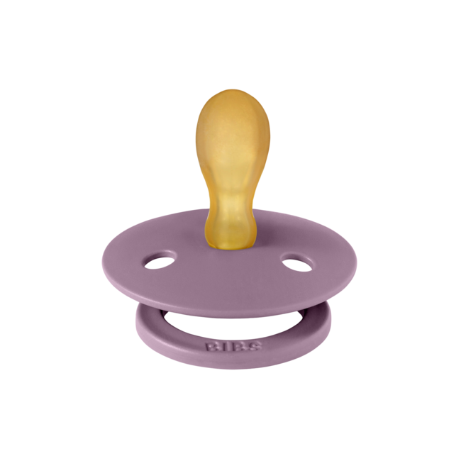 Bibs - suzeta colour latex, tetina simetrica, 6 luni +-mauve bbb221300c