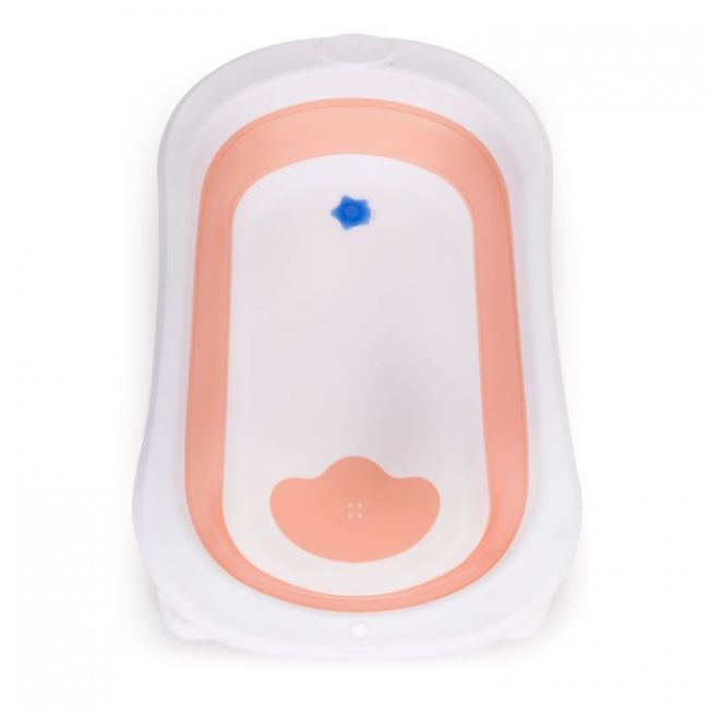 Cadita de baie cu dop de scurgere ecotoys ha-b27 - roz edeediha-b27pink