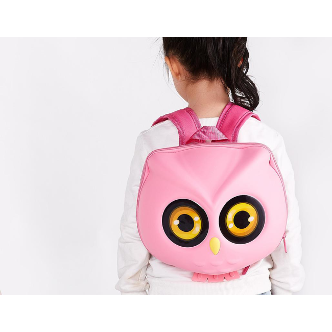 Ghiozdan prescolari Bufnita Supercute EBS825 BBJEBS825_Roz