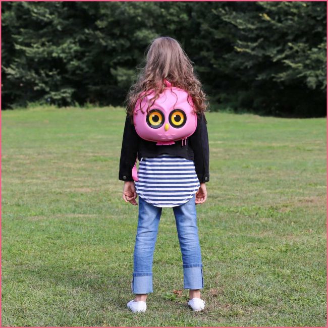 Ghiozdan prescolari Bufnita Supercute EBS825 BBJEBS825_Roz