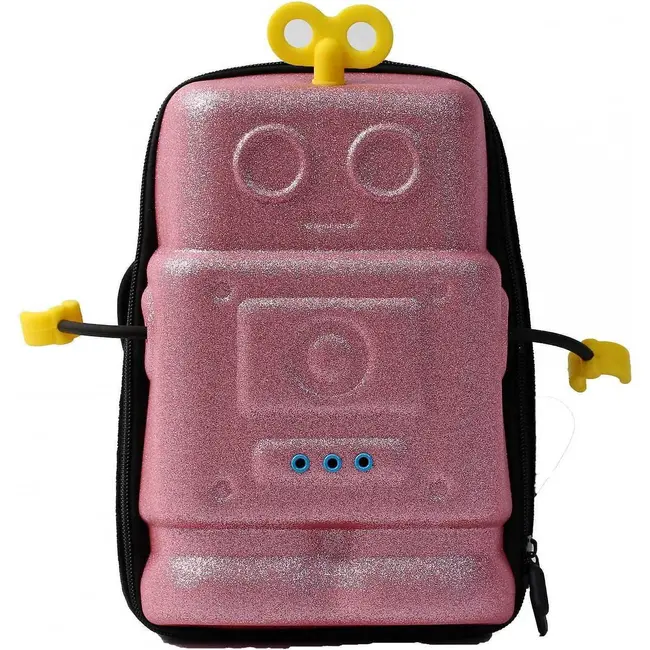 Ghiozdan prescolari Robot Stralucitor Supercute EBS832 BBJEBS832_Roz