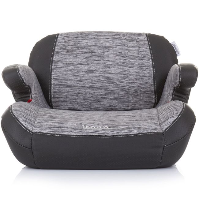 Inaltator auto chipolino trono grey melange cu sistem isofix hubsdktr0233gm