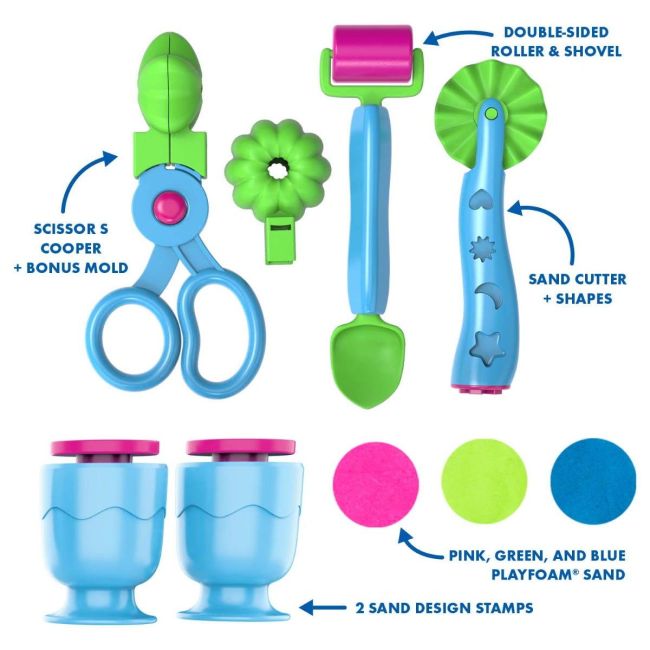 Set nisip kinetic cu accesorii - playfoam™