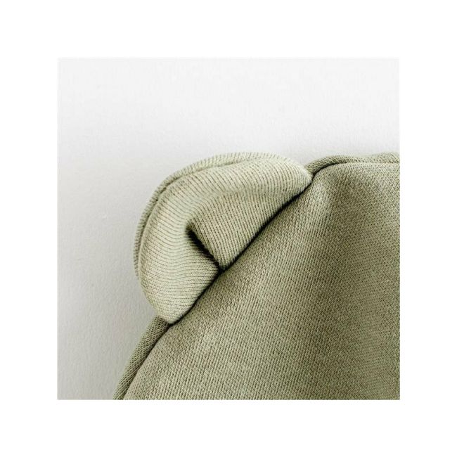 Caciulita nou nascut, Cu urechi, Marime 56, Din bumbac 100%, New Baby, Green BYN51011