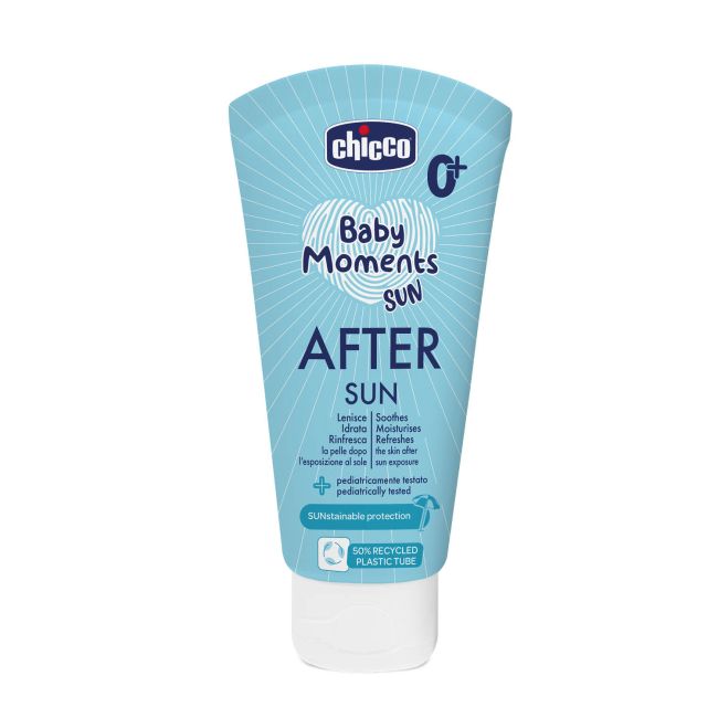 Crema protectie dupa plaja Chicco Baby Moments, 150 ml, 0 luni+ CHC11261-9