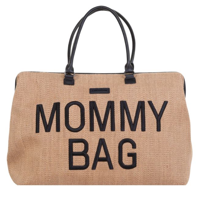 Geanta de infasat Childhome Mommy Bag Raffia ERFCH-CWMBBRA