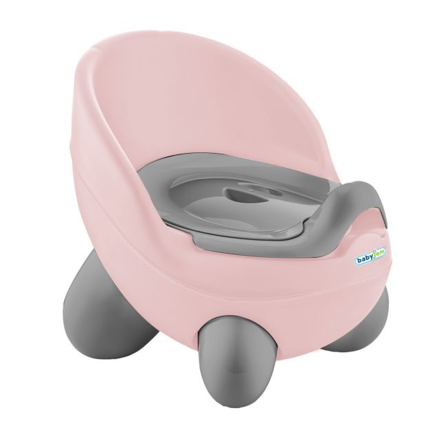 Olita pentru copii BabyJem Tonton (Culoare: Roz/Gri) JEMbj_3426
