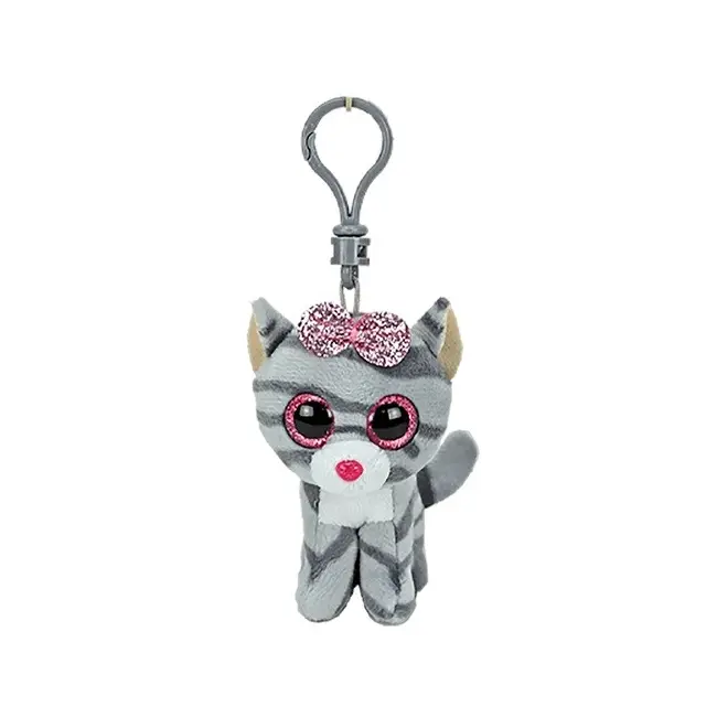 PLUS BRELOC TY 8.5CM BOOS KIKI PISICUTA GRI VIVTY35243