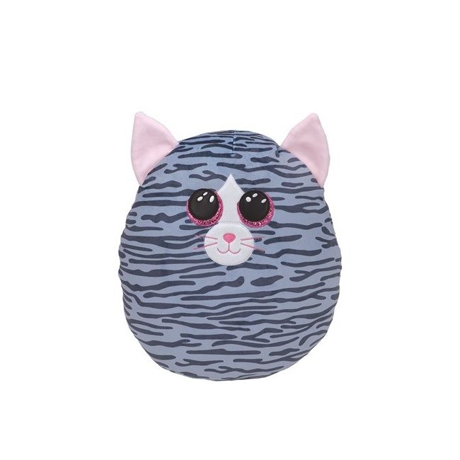 PLUS TY SQUISH KIKI PISICUTA GRI 22CM VIVTY39290