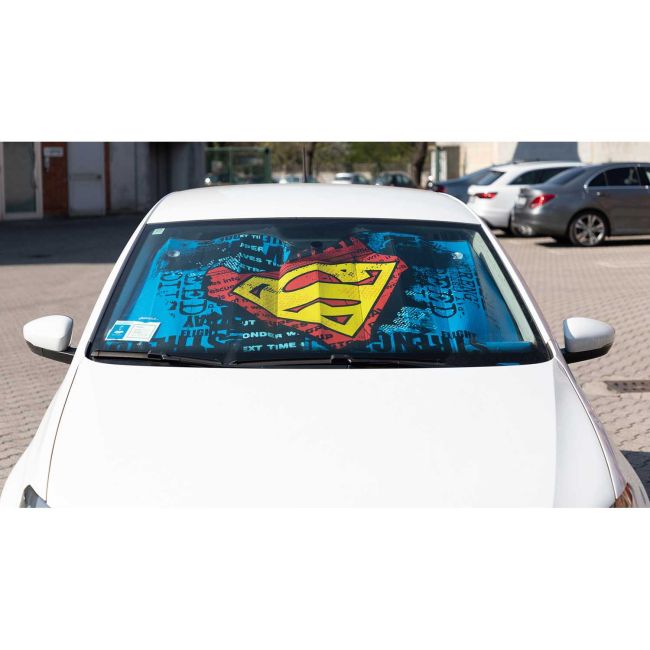 Parasolar pentru parbriz Superman Logo 130x70 cm Eurasia CZ10974 BBJCZ10974_Initiala