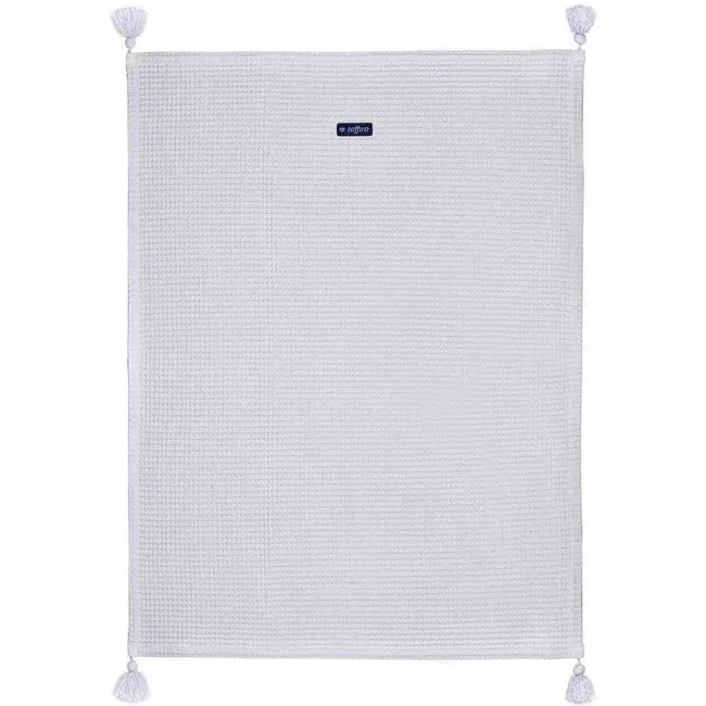Patura de waffle bumbac 75 x 100 cm Womar Zaffiro AN-3ZKV-012 BBJAN-3ZKV-012_Gri