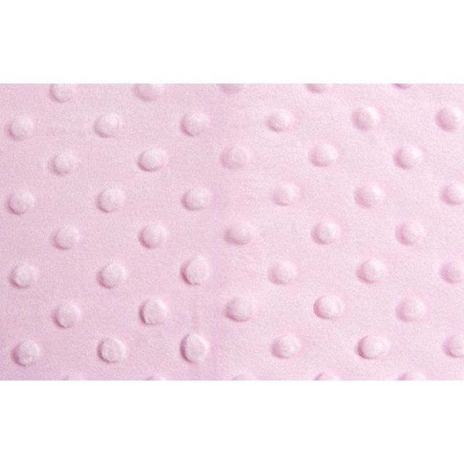 Paturica bebelusi Minky 75x100 Womar Zaffiro AN-MK-01 BBJAN-MK-01_Roz/Gri Deschis