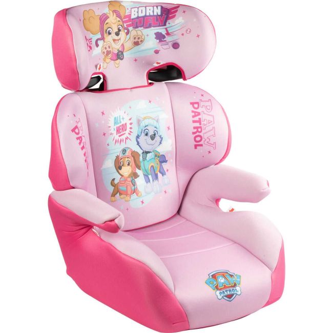 Scaun auto Paw Patrol Girl 15 - 36 kg cu tetiera reglabila Eurasia CZ11057 BBJCZ11057_Roz