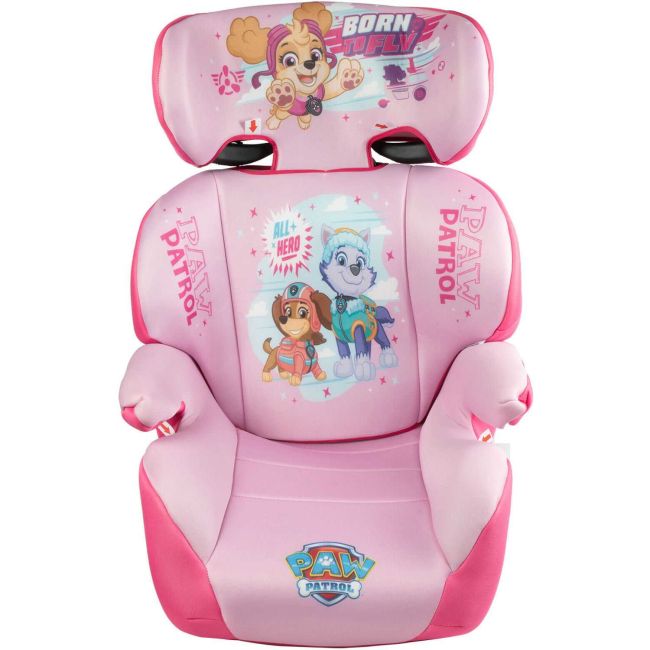 Scaun auto Paw Patrol Girl 15 - 36 kg cu tetiera reglabila Eurasia CZ11057 BBJCZ11057_Roz