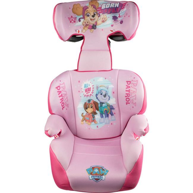 Scaun auto Paw Patrol Girl 15 - 36 kg cu tetiera reglabila Eurasia CZ11057 BBJCZ11057_Roz
