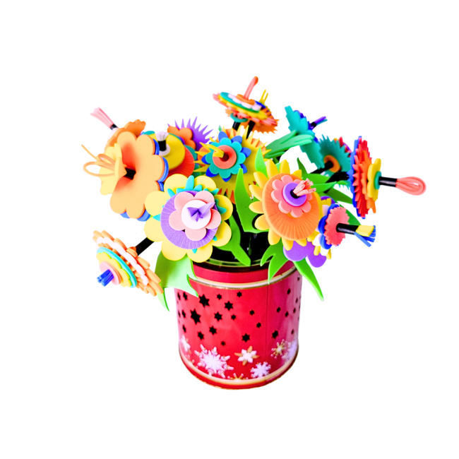 Set de creatie - buchetul de flori