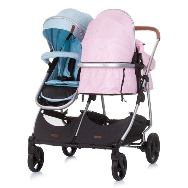 Carucior gemeni chipolino duo smart 2 in 1 rose water sky hubkbds02305rs