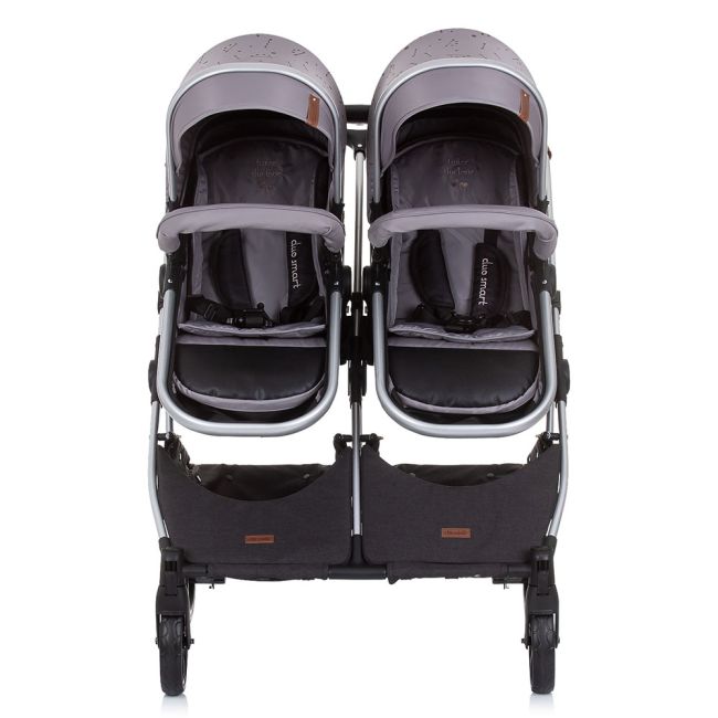 Carucior gemeni chipolino duo smart 3 in 1 graphite hubst-kbds02302gt