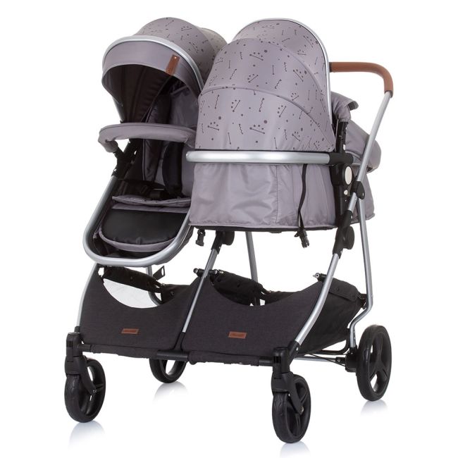 Carucior gemeni chipolino duo smart 3 in 1 graphite hubst-kbds02302gt
