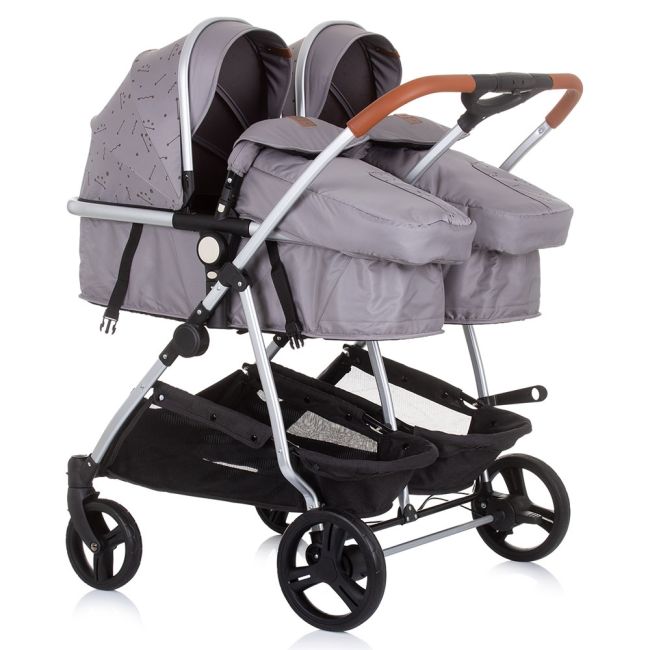 Carucior gemeni chipolino duo smart 3 in 1 graphite hubst-kbds02302gt