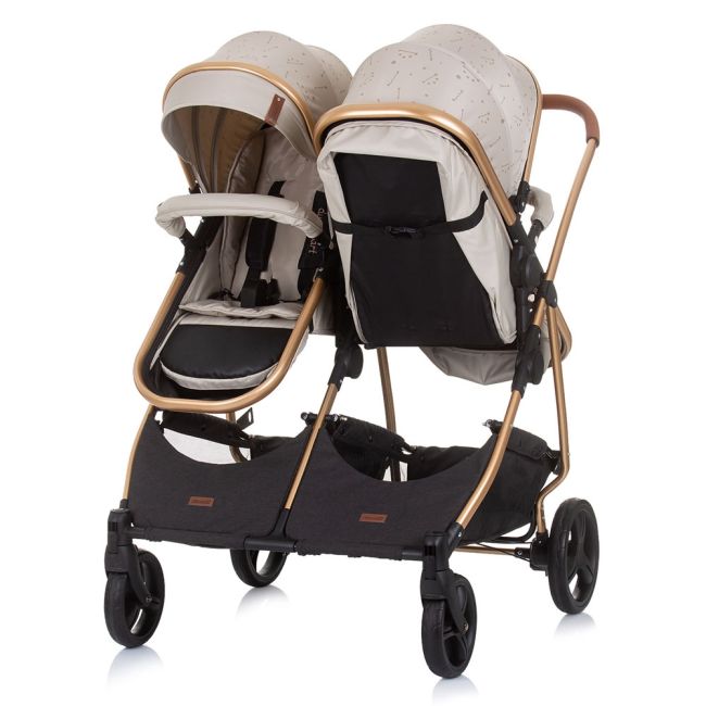 Carucior gemeni chipolino duo smart 3 in 1 sand hubst-kbds02303sa