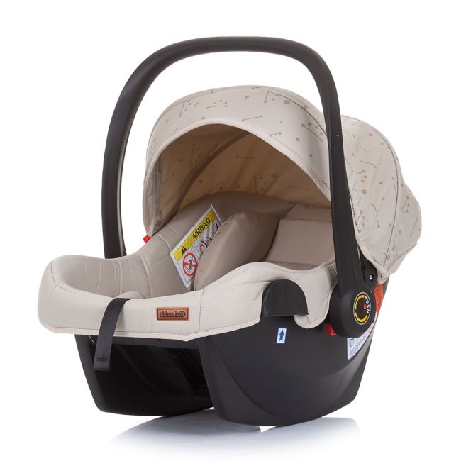 Carucior gemeni chipolino duo smart 3 in 1 sand hubst-kbds02303sa
