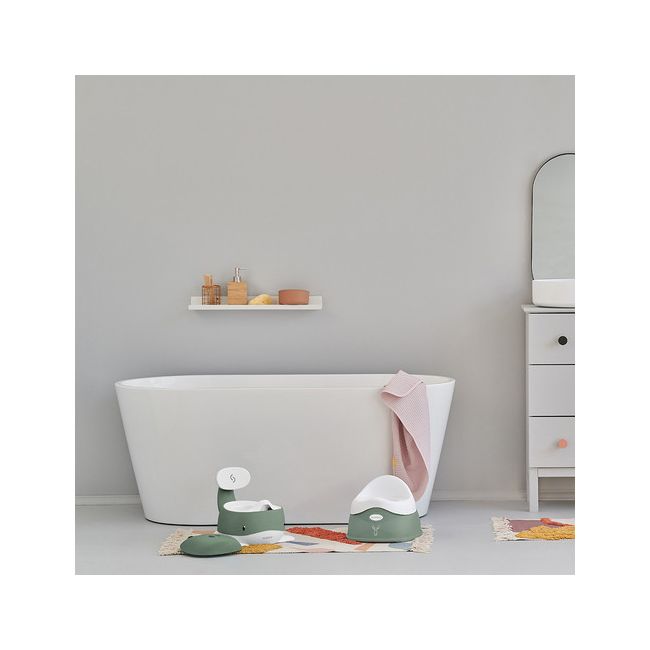 Olita pentru copii, Potti, Skiddou, cu spatar, Wild climber, Olive - JEMsk_2090015BIS