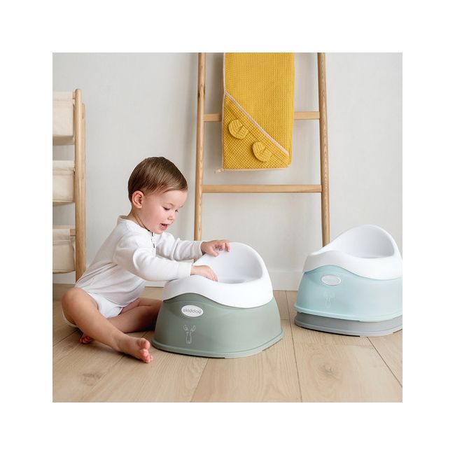 Olita pentru copii, Potti, Skiddou, cu spatar, Wild climber, Olive - JEMsk_2090015BIS