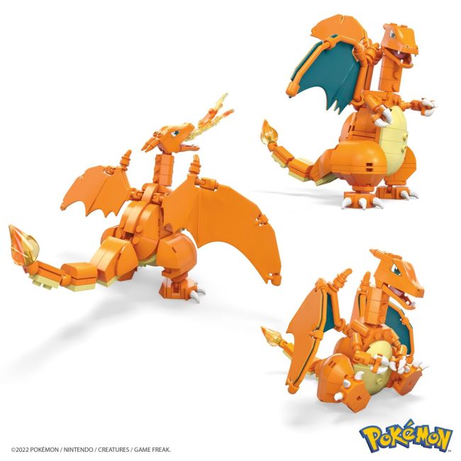 POKEMON MEGA CONSTRUX CHARIZARD DRACAUFEU GLURAK VIVMTGWY77