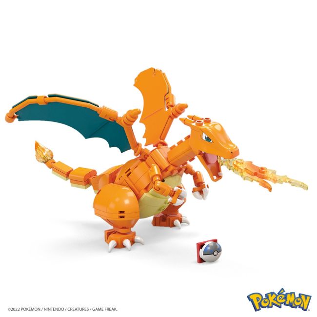 POKEMON MEGA CONSTRUX CHARIZARD DRACAUFEU GLURAK VIVMTGWY77