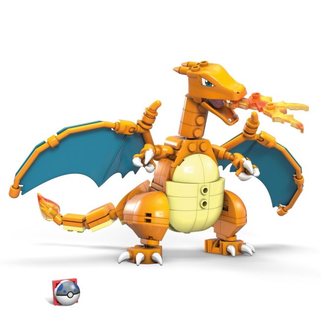 POKEMON MEGA CONSTRUX CHARIZARD DRACAUFEU GLURAK VIVMTGWY77