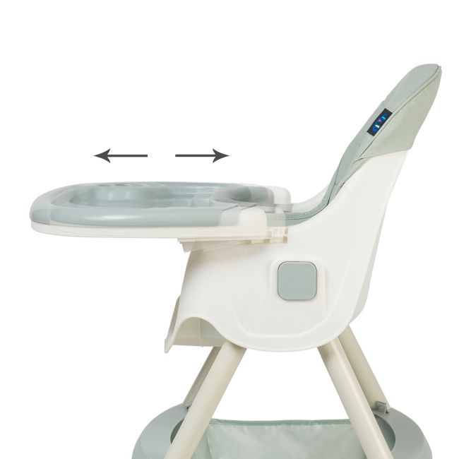 Scaun de masa 2 in 1 Juju Eat&Smile, Mint JUJJU1027-Mint