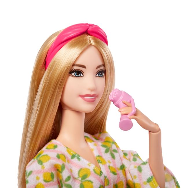 BARBIE SET DE JOACA CU ACCESORII PAPUSA BARBIE O ZI LA SPA VIVMTGKH73_HKT90