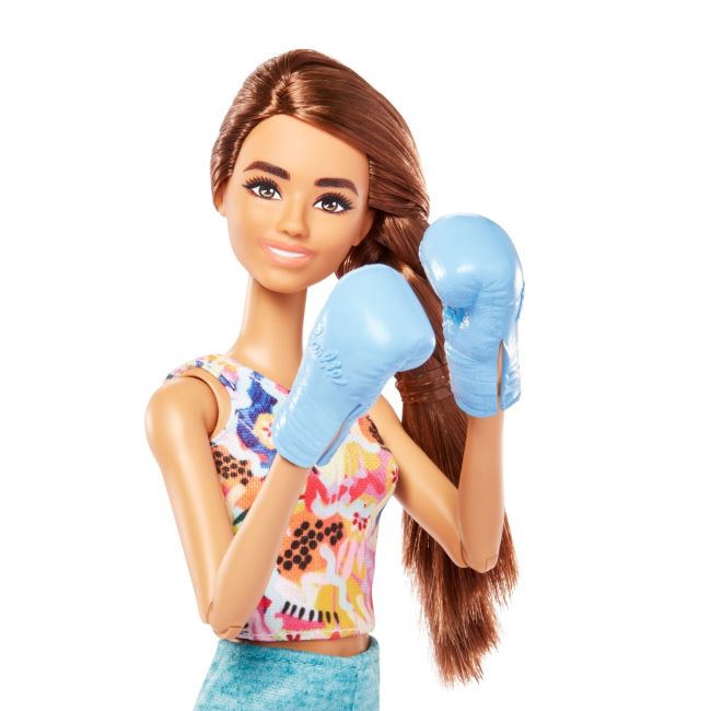 BARBIE SET DE JOACA CU ACCESORII PAPUSA BARBIE SPORTIVA VIVMTGKH73_HKT91
