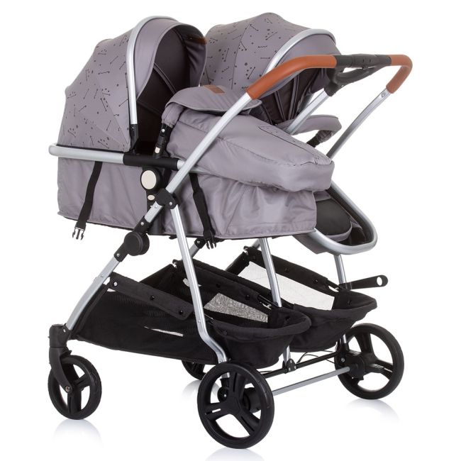 Carucior gemeni chipolino duo smart 2 in 1 graphite hubkbds02302gt