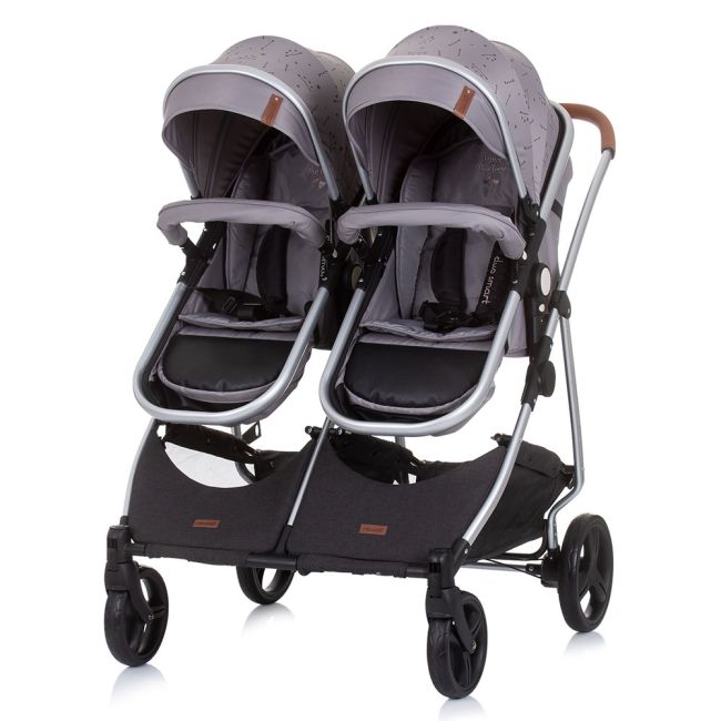 Carucior gemeni chipolino duo smart 2 in 1 graphite hubkbds02302gt