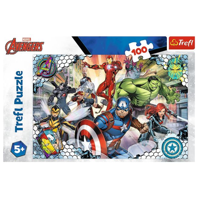 PUZZLE TREFL 100 AVENGERS RAZBUNATORII FAIMOSI VIV16454