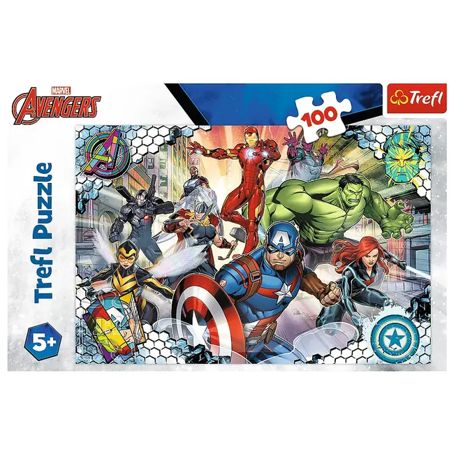 PUZZLE TREFL 100 AVENGERS RAZBUNATORII FAIMOSI VIV16454
