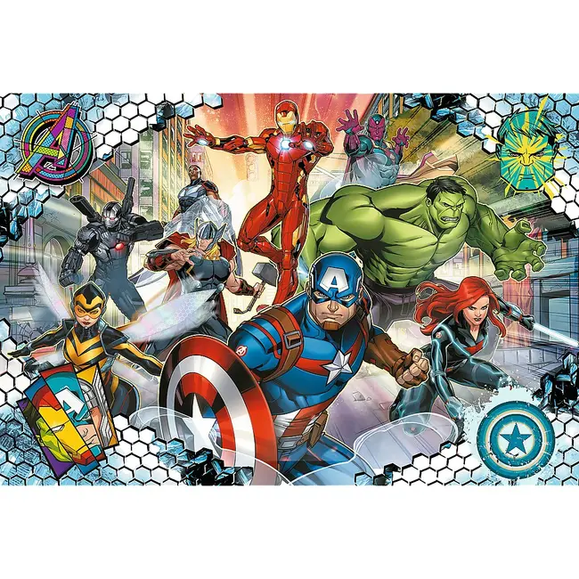 PUZZLE TREFL 100 AVENGERS RAZBUNATORII FAIMOSI VIV16454