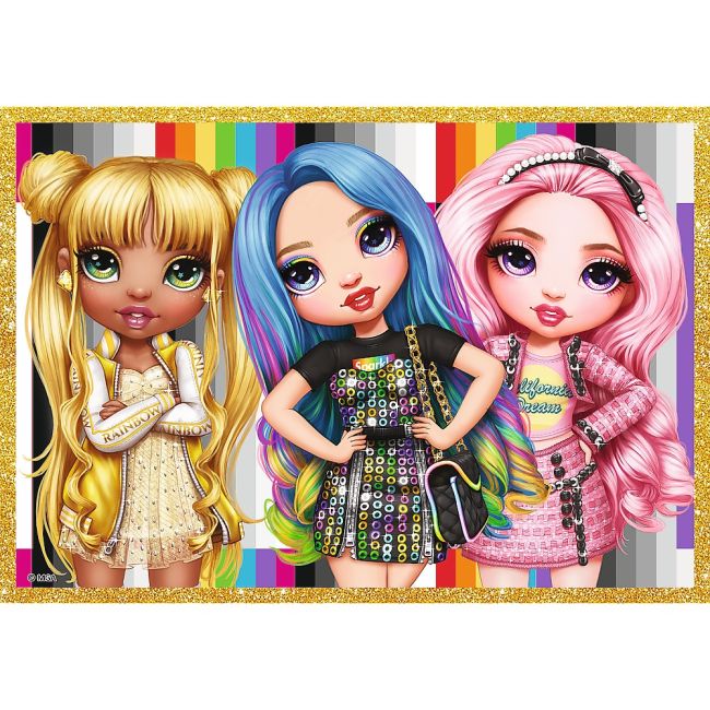 PUZZLE TREFL 10IN1 RAINBOW HIGH PAPUSILE FASHION VIV96000