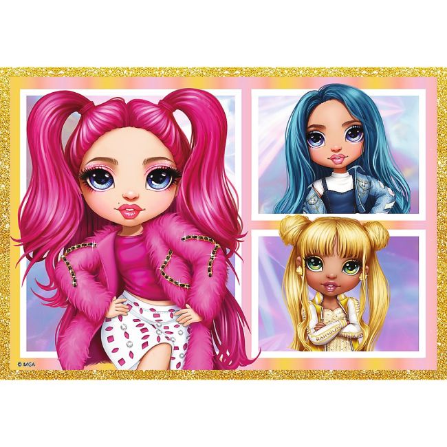 PUZZLE TREFL 10IN1 RAINBOW HIGH PAPUSILE FASHION VIV96000