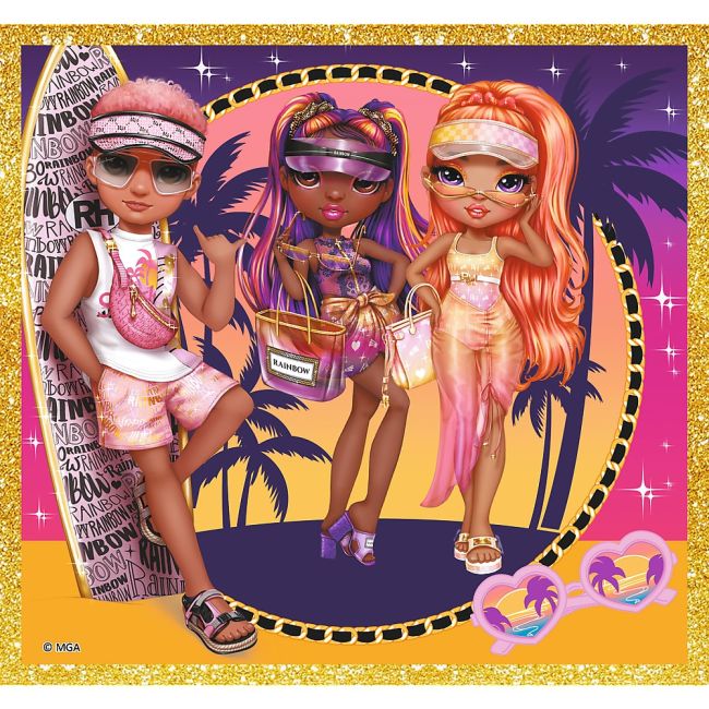 PUZZLE TREFL 10IN1 RAINBOW HIGH PAPUSILE FASHION VIV96000