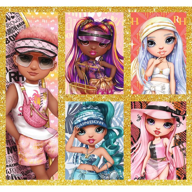 PUZZLE TREFL 10IN1 RAINBOW HIGH PAPUSILE FASHION VIV96000