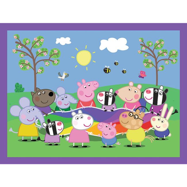 PUZZLE TREFL 2IN1 MEMO PEPPA PIG MOMENTELE FERICITE VIV93331