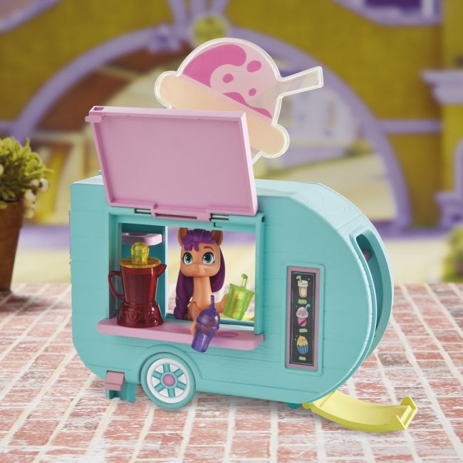 MY LITTLE PONY RULOTA DE SMOOTHIE A LUI SUNNY STARSCOUT VIVF6339