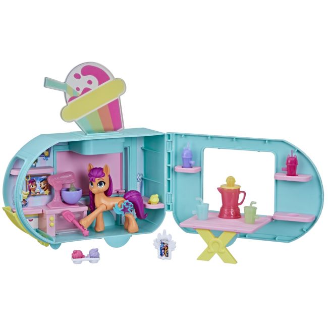 MY LITTLE PONY RULOTA DE SMOOTHIE A LUI SUNNY STARSCOUT VIVF6339