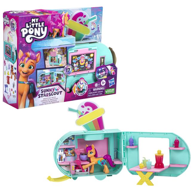 MY LITTLE PONY RULOTA DE SMOOTHIE A LUI SUNNY STARSCOUT VIVF6339