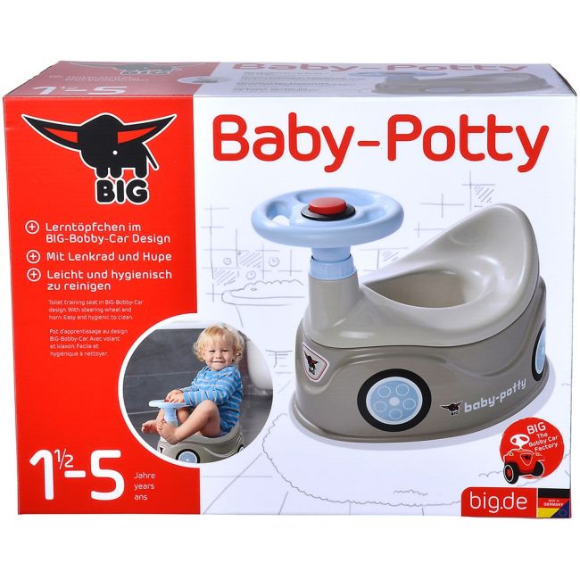 Olita educativa pentru copii big baby potty grey hubs800054801